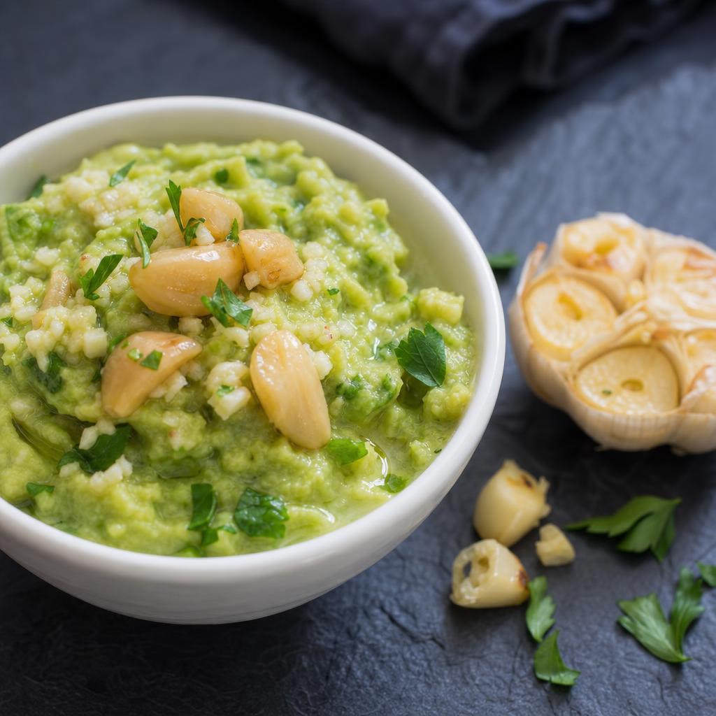 Guacamole — Roasted Garlic